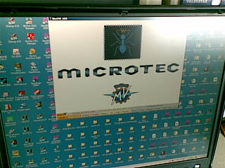 マイクロテック　ソフトウェアの画面